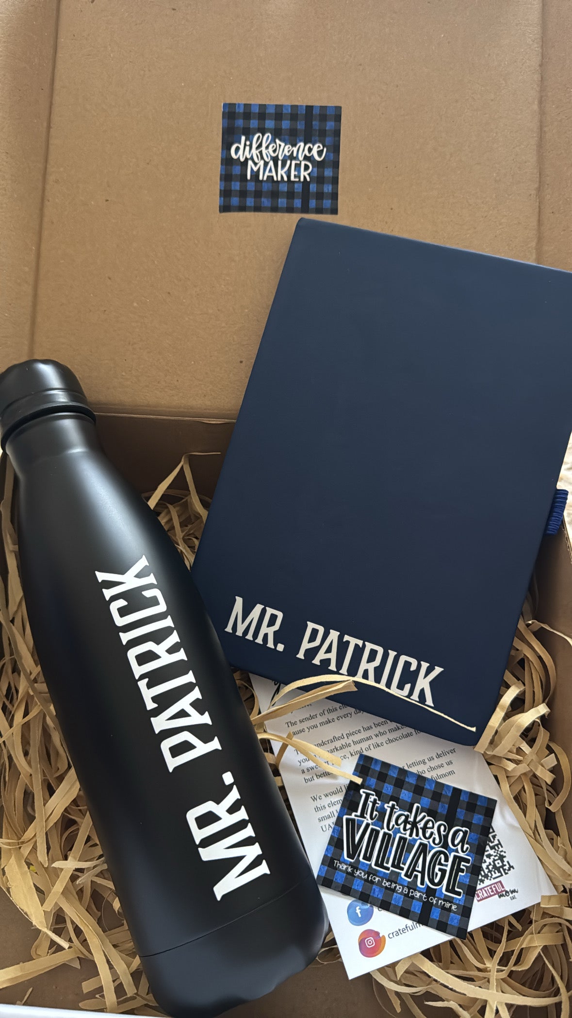 Teacher - for him gift box