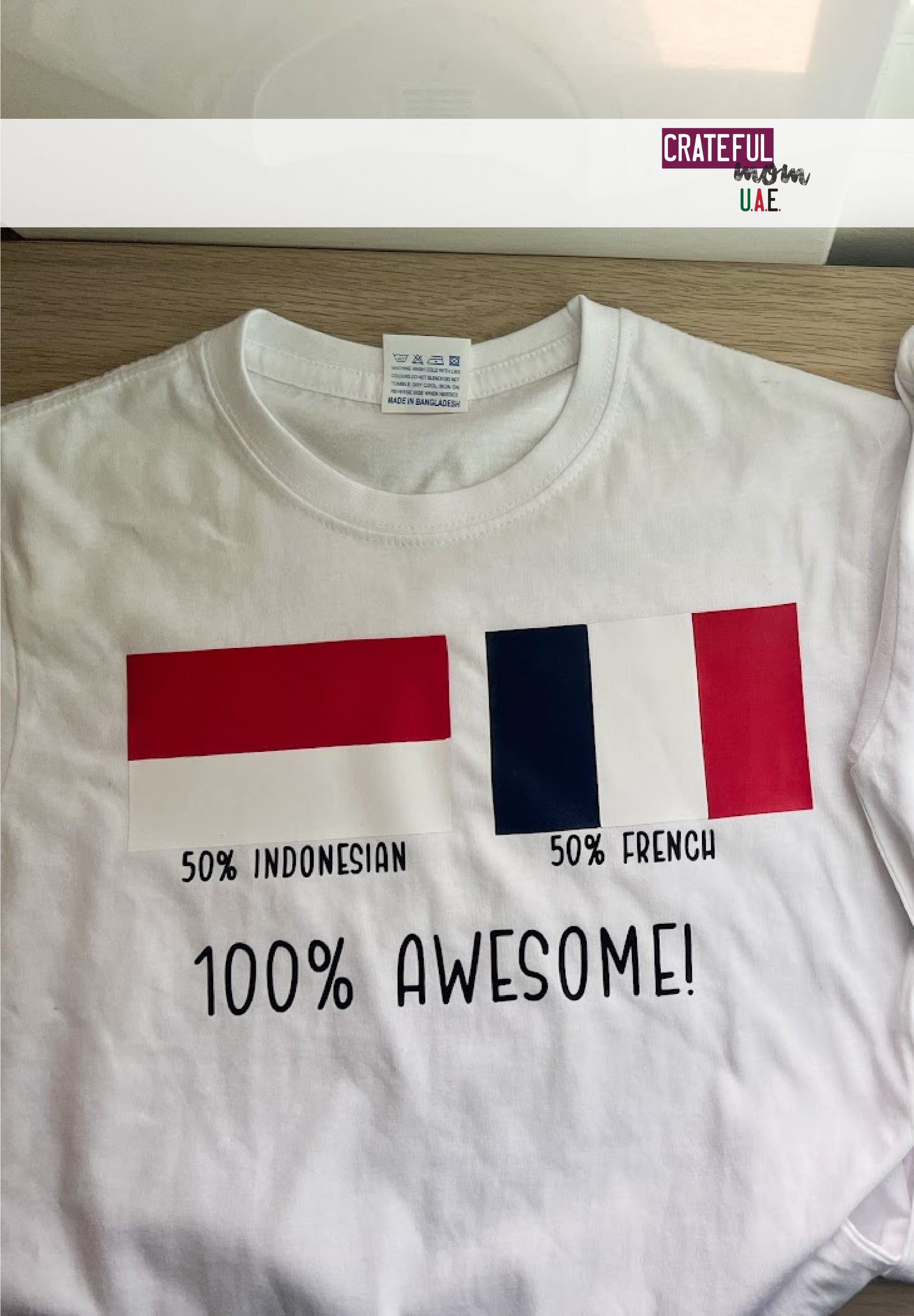 International Day shirts - 100% Awesome