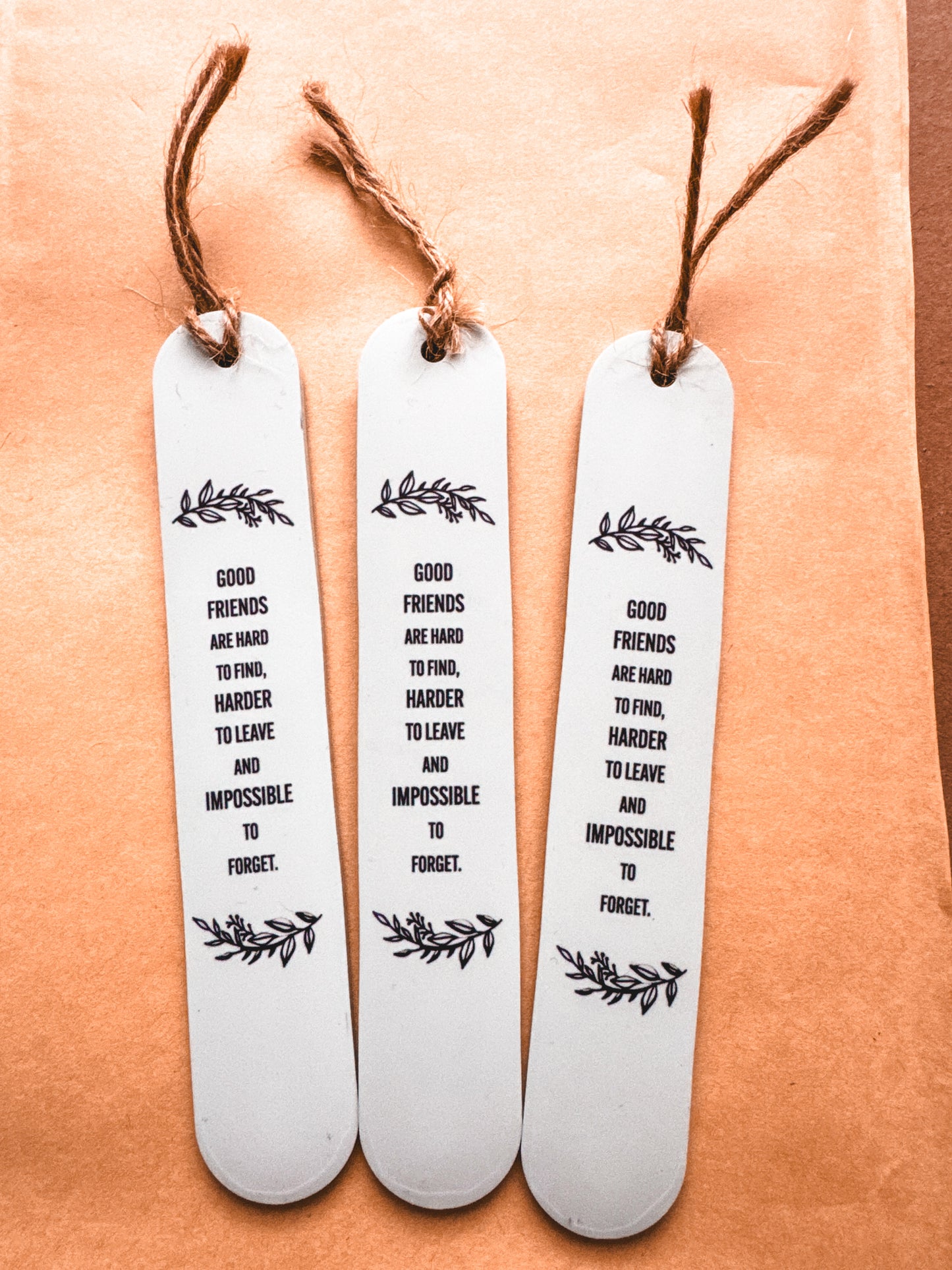 Printed Acrylic bookmark