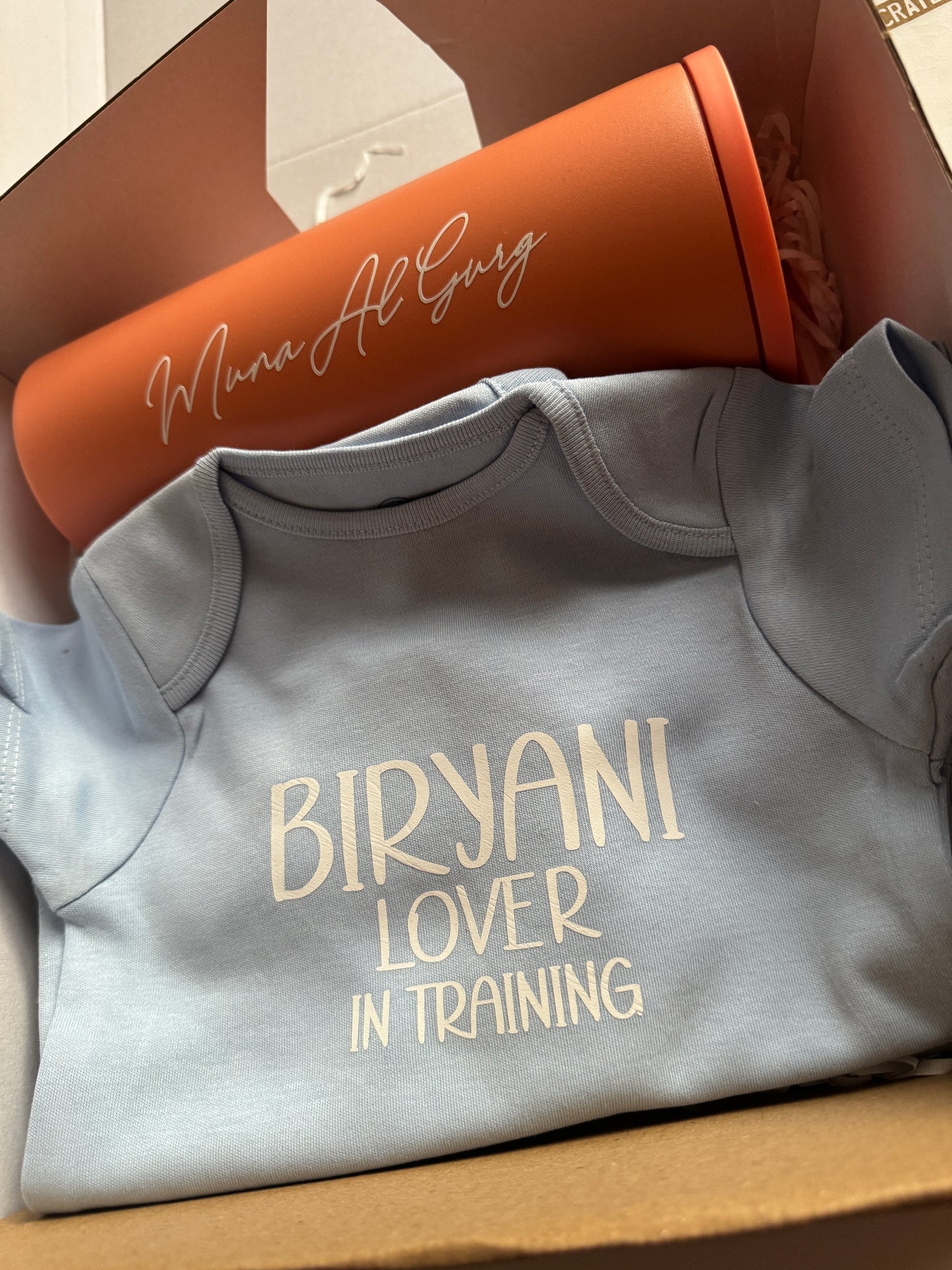 Biryani lover in training - Baby onesie
