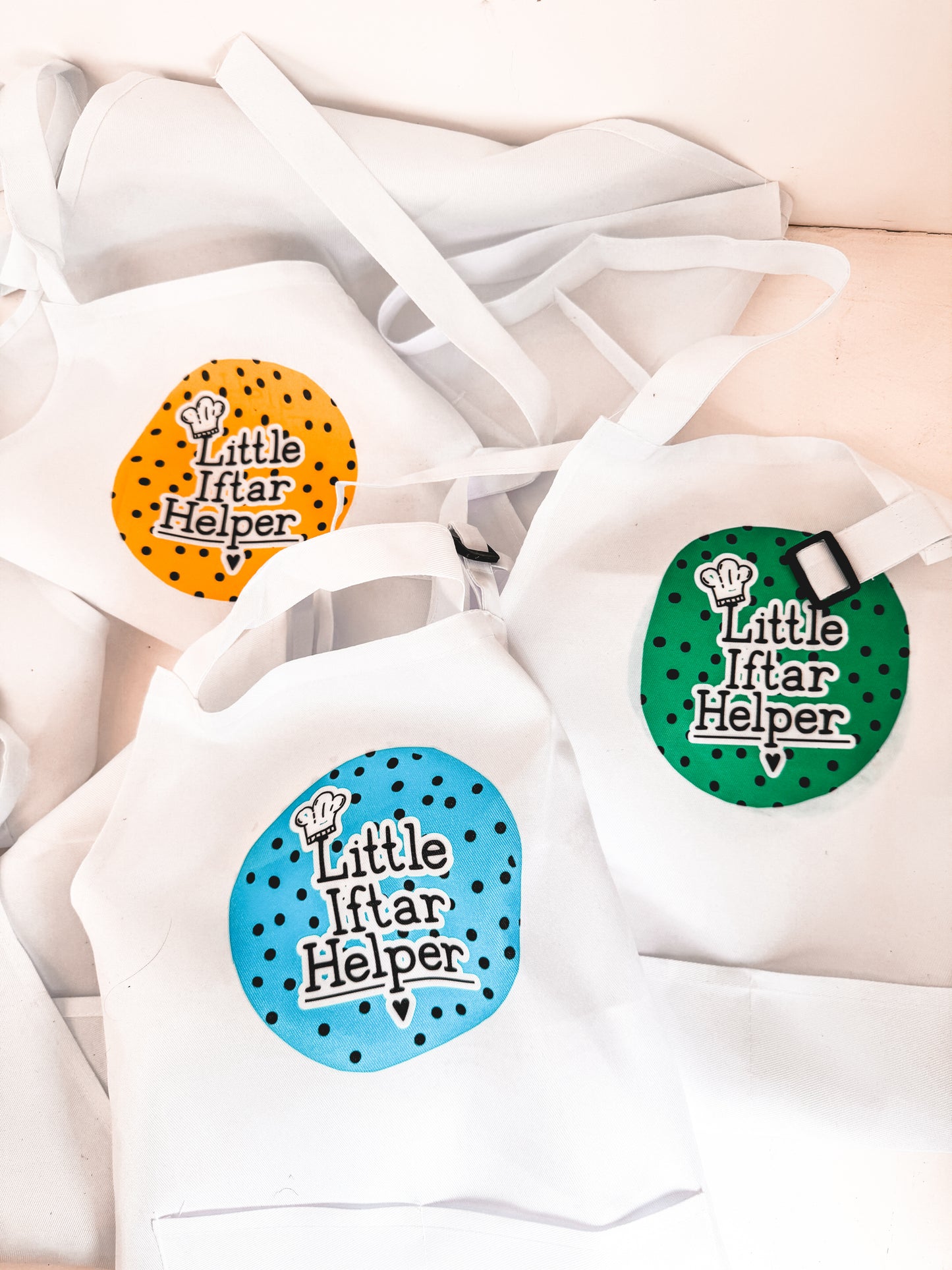 LIMITED PIECES - Little Iftar helper aprons