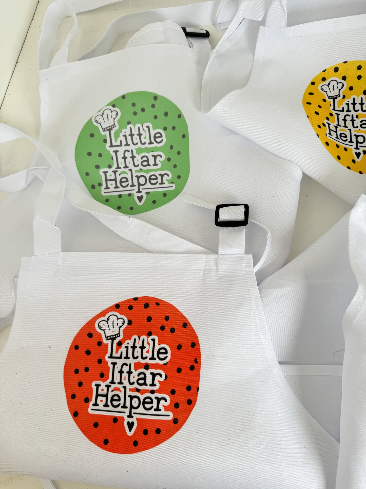 LIMITED PIECES - Little Iftar helper aprons