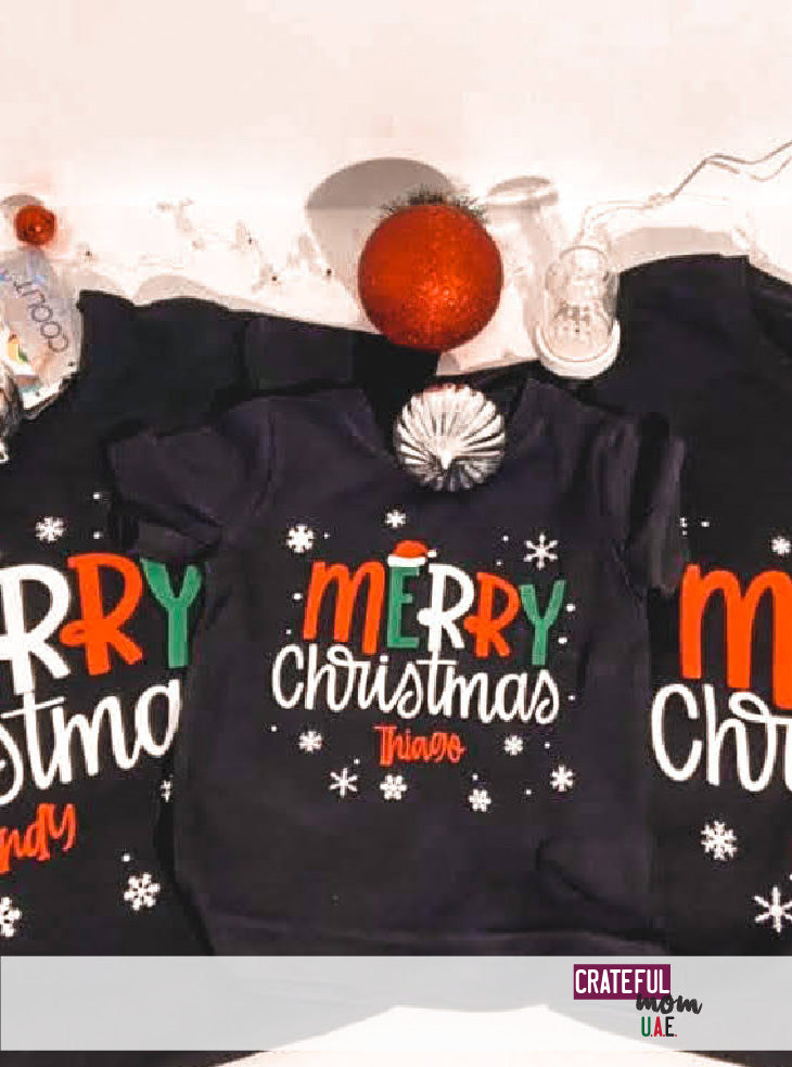 Christmas shirts Black/white