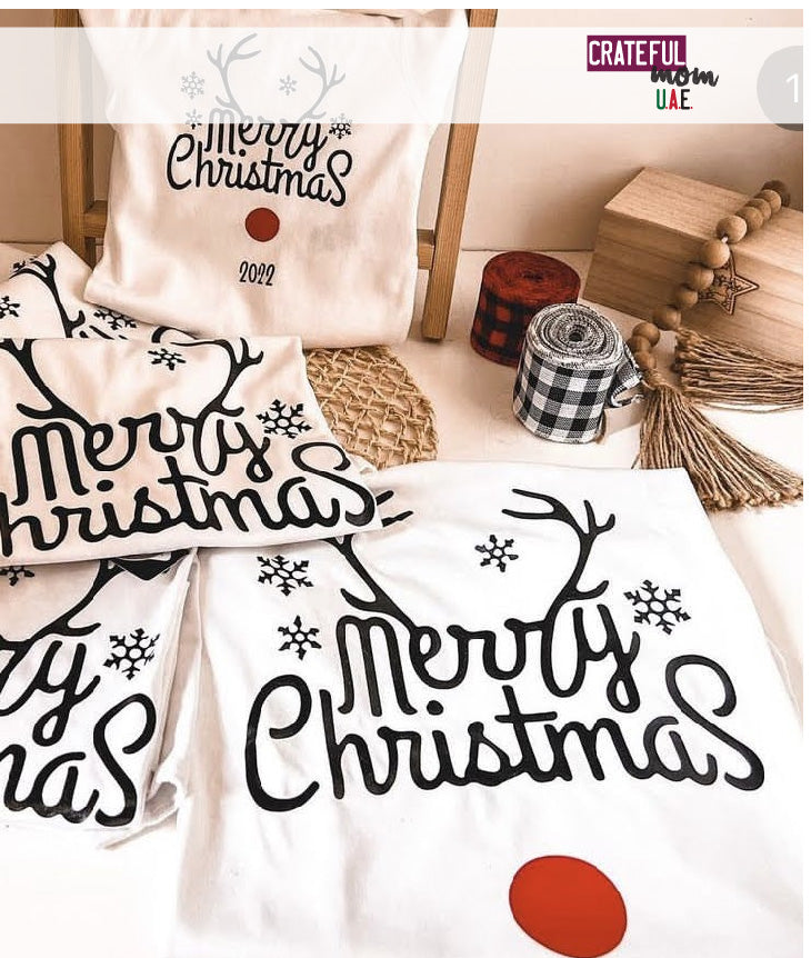 Christmas shirts Black/white