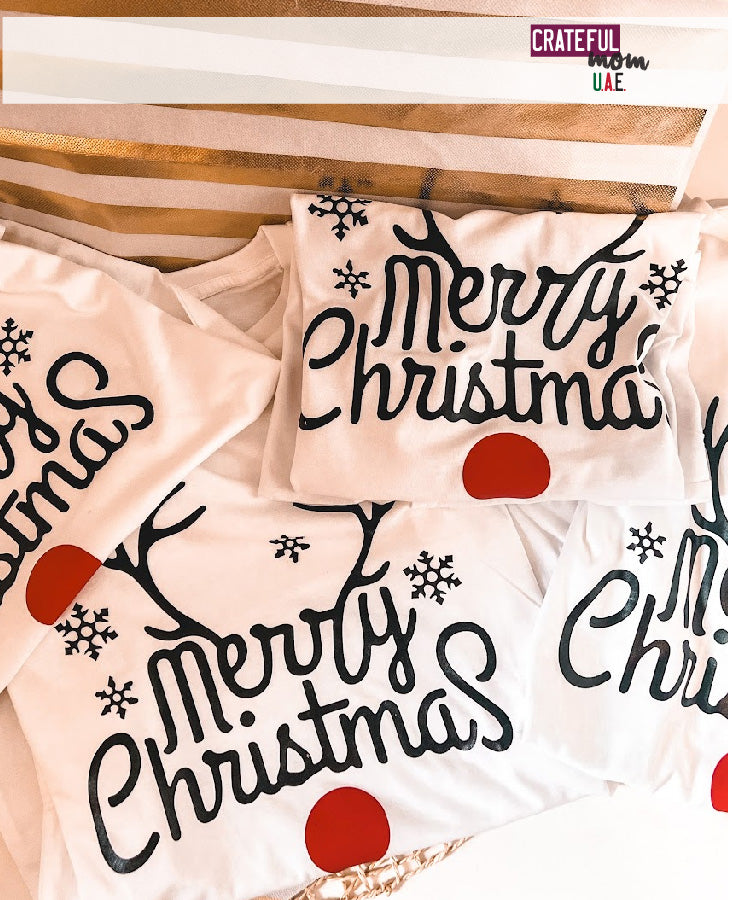 Christmas shirts Black/white